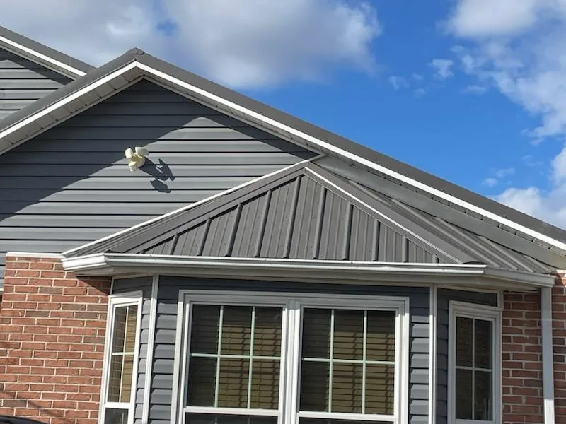 Completed roof replacement by Peace Roofing